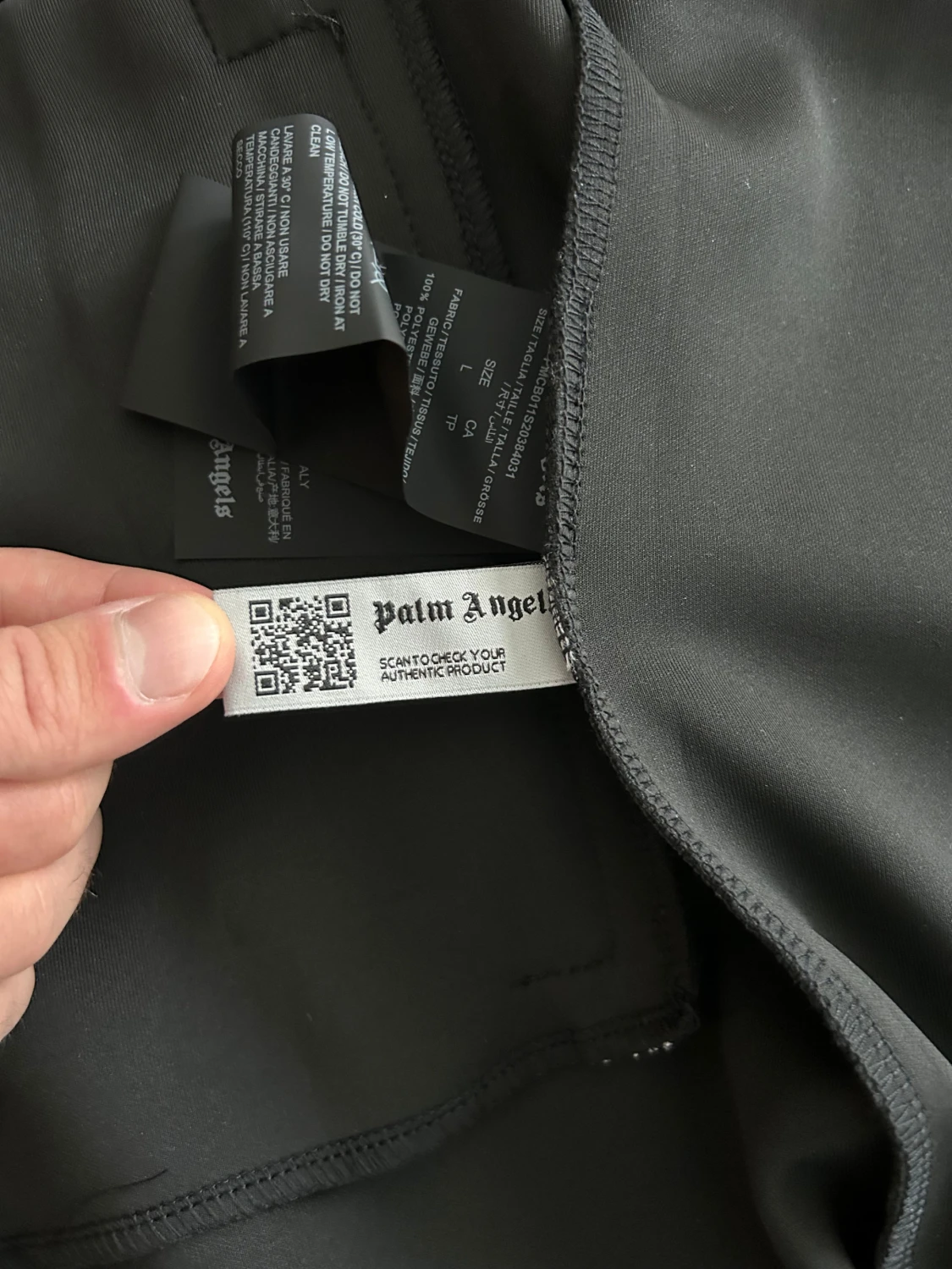 Svart Palm Angels track jacket L - 4