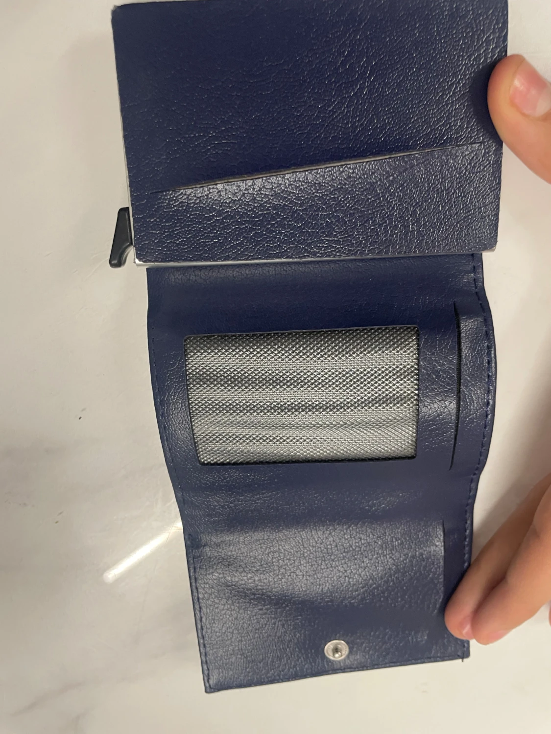 Marin blå plånbok  - 2