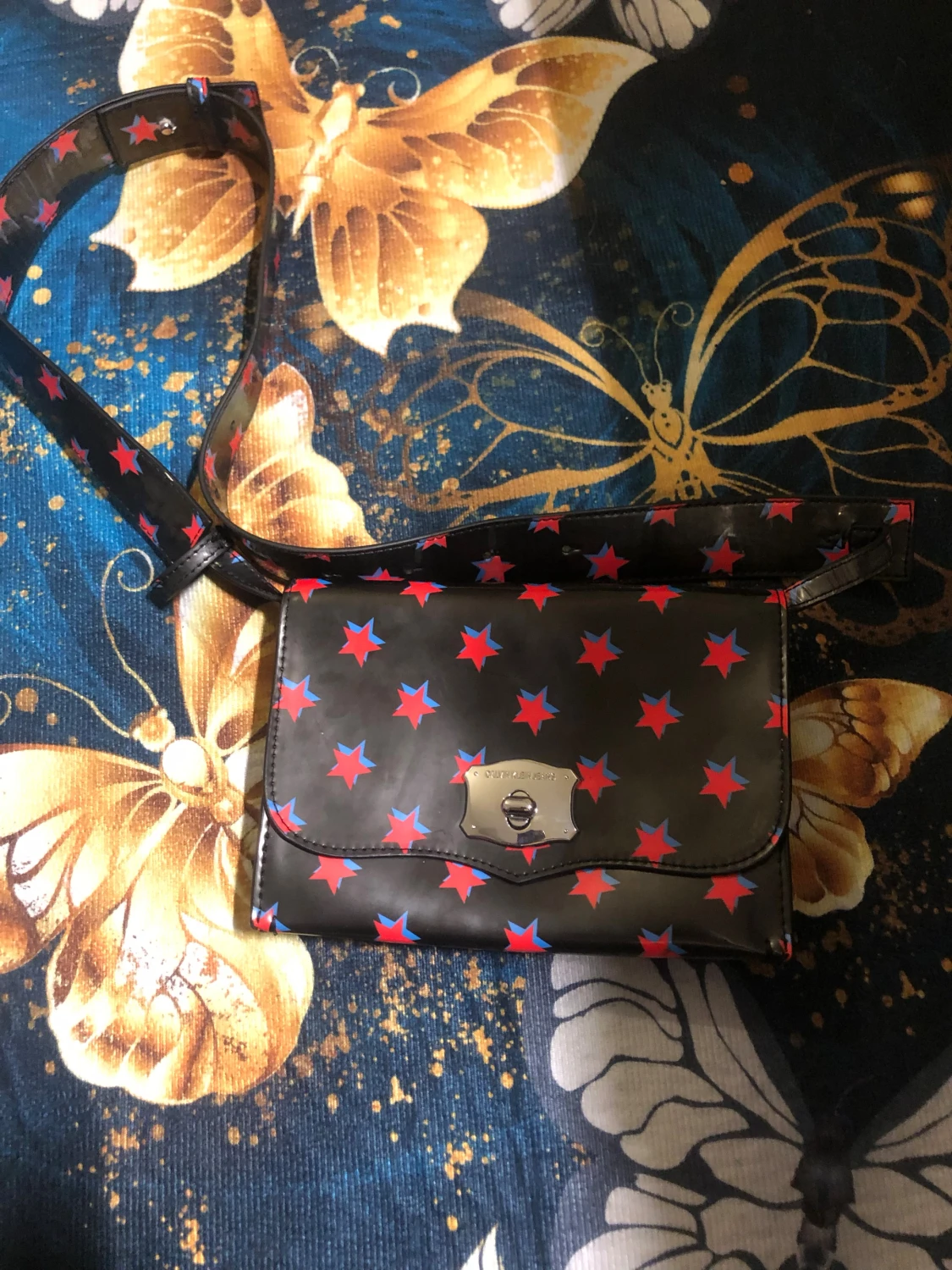 Calvin Klein axelväska med stjärnor - 4