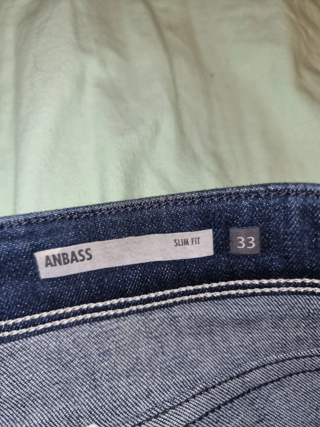 Replay jeans mörkblå tapered 33/32 - 4