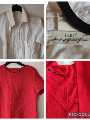 Blandat i stl L. - Ett paket med olika blusar och skjortor i varierande färger och stilar. Inkluderar märken som L.O.G.G., ZARA TRF Collection, Divided, Bodyflirt, Shein, Bik Bok och Gina Tricot.  Du är varmt välkommen att kika på mina andra annonser.