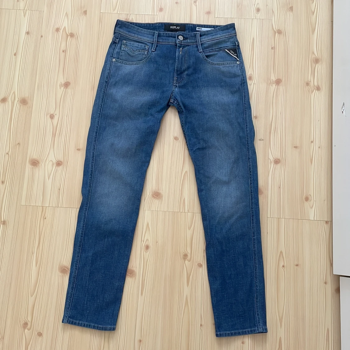 Replay Anbass blå jeans slim fit