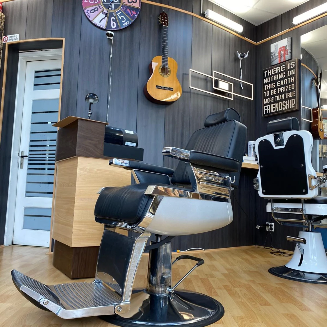 American Crew Barber Chair