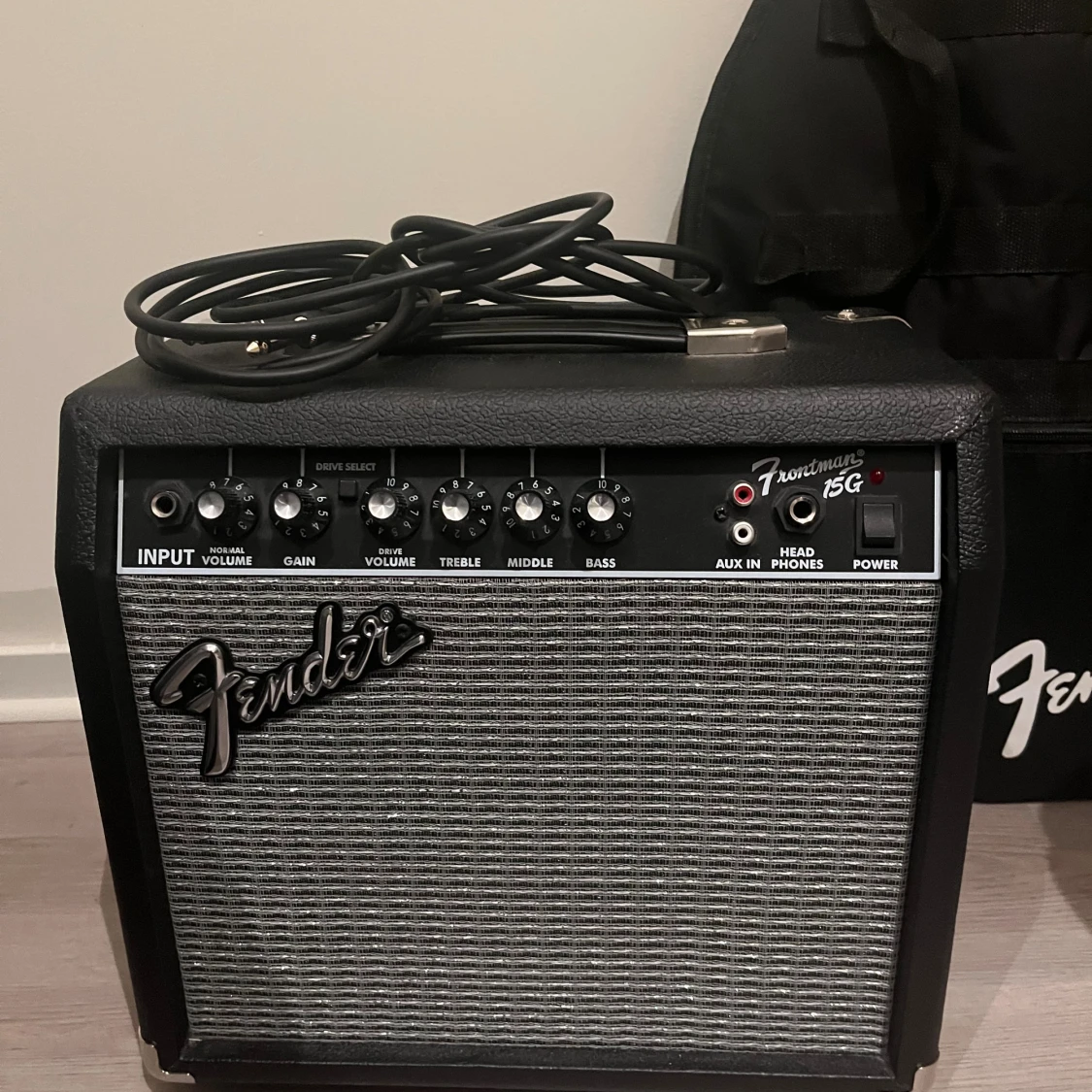 Fender Squier Stratocaster med Fender Frontman 15G förstärkare - 4