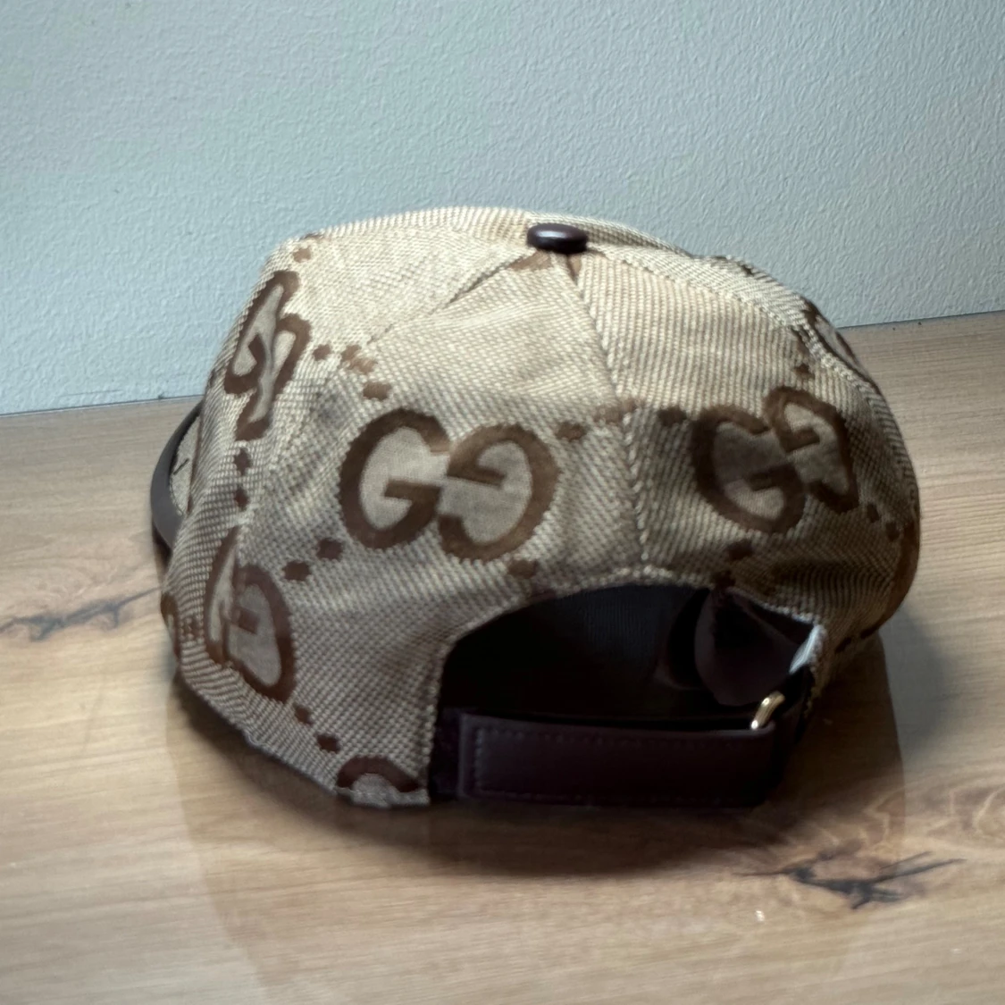 Gucci keps med GG-mönster beige/brun - 2