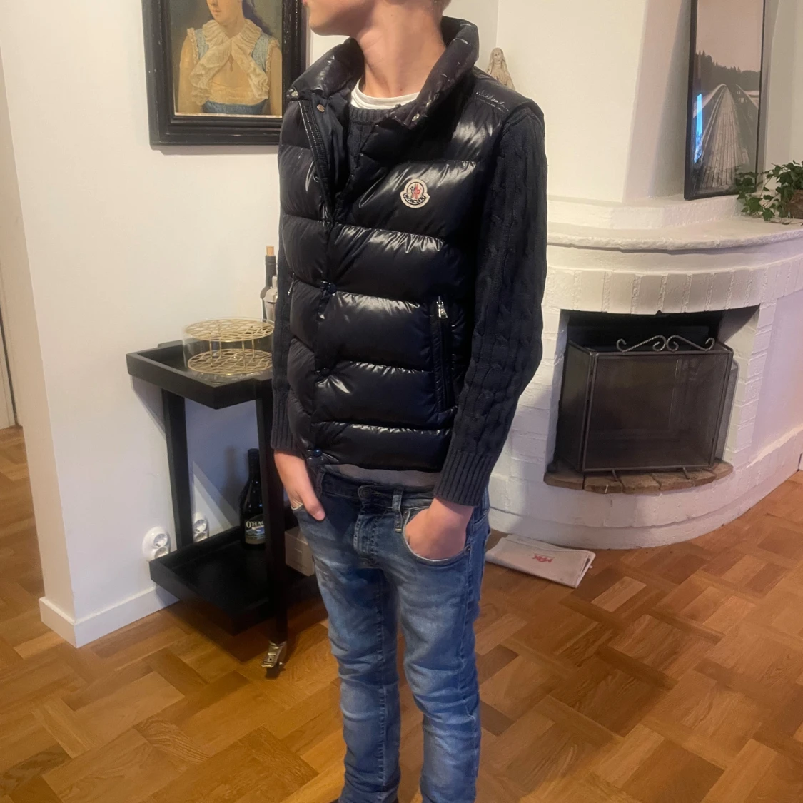 Marinblå väst från Moncler - 1