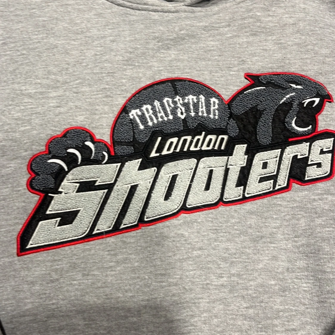 Grå hoodie Trapstar London Shooters - 1
