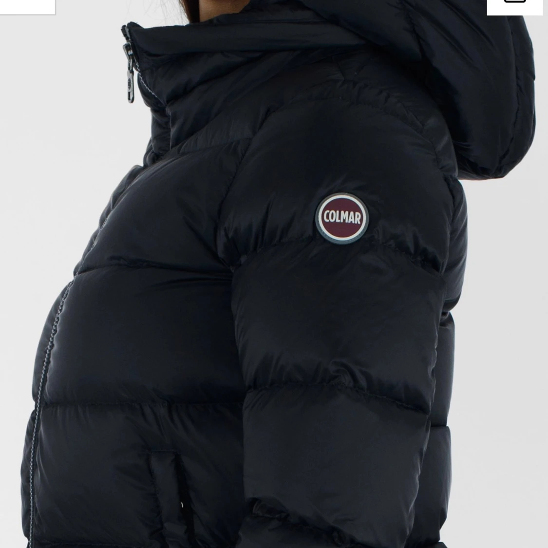 Svart pufferjacka från Colmar - 1