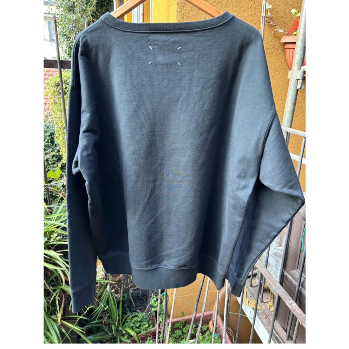 Maison Margiela svart sweatshirt - 2