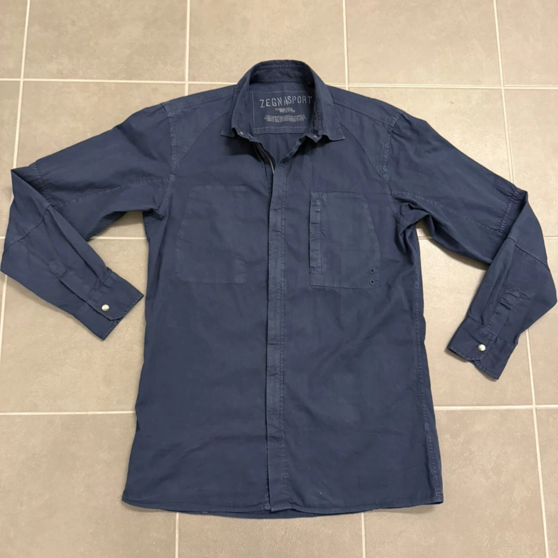 Mörkblå jacka från Zegna