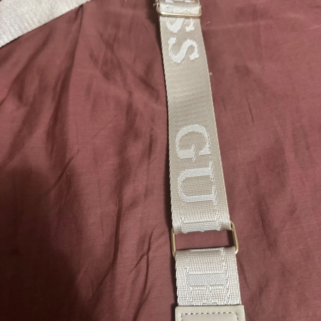 Beige axelväska  - 1