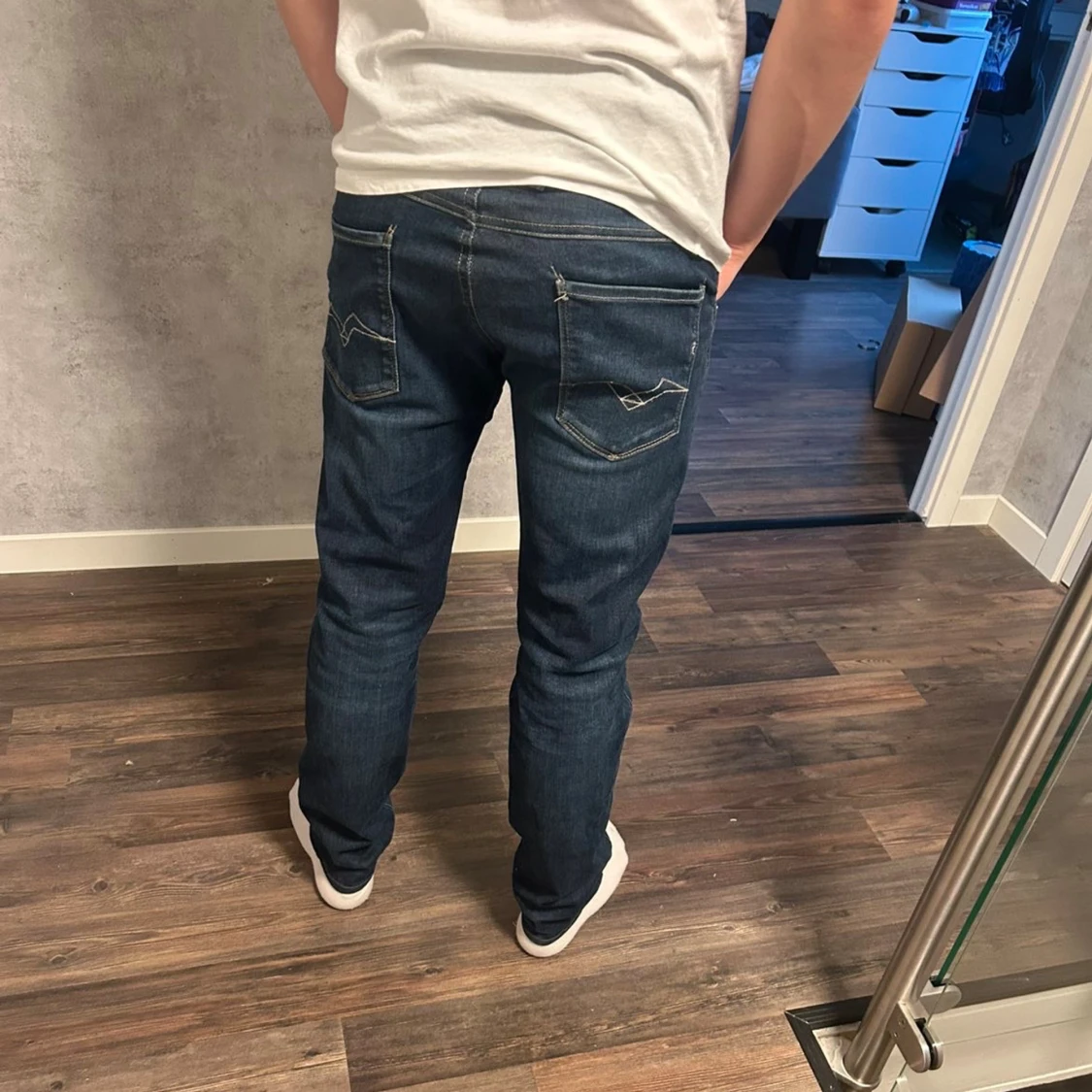 Replay Anbass slim jeans blå stl 30 - 2