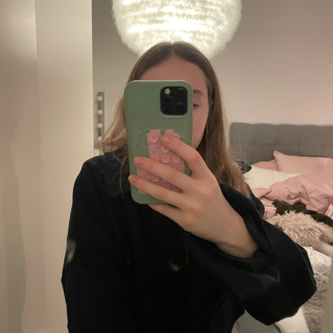 Marinblå kappa från design by si!! - 3