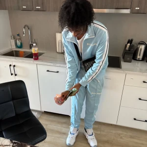 Palm Angels Tracksuit Baby Blue  - Storlek S 