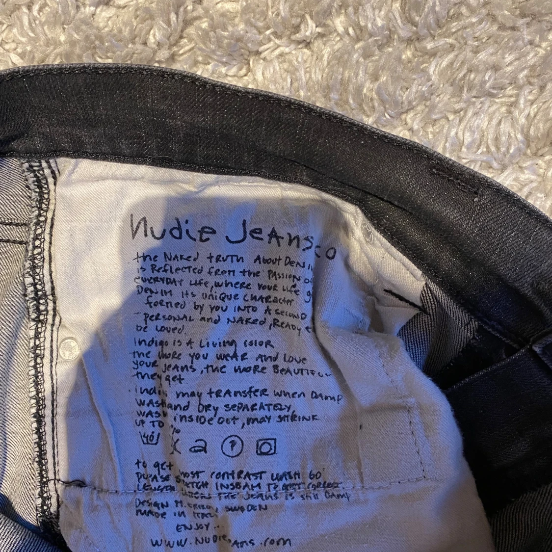 Svarta jeans från Nudie Jeans - 2