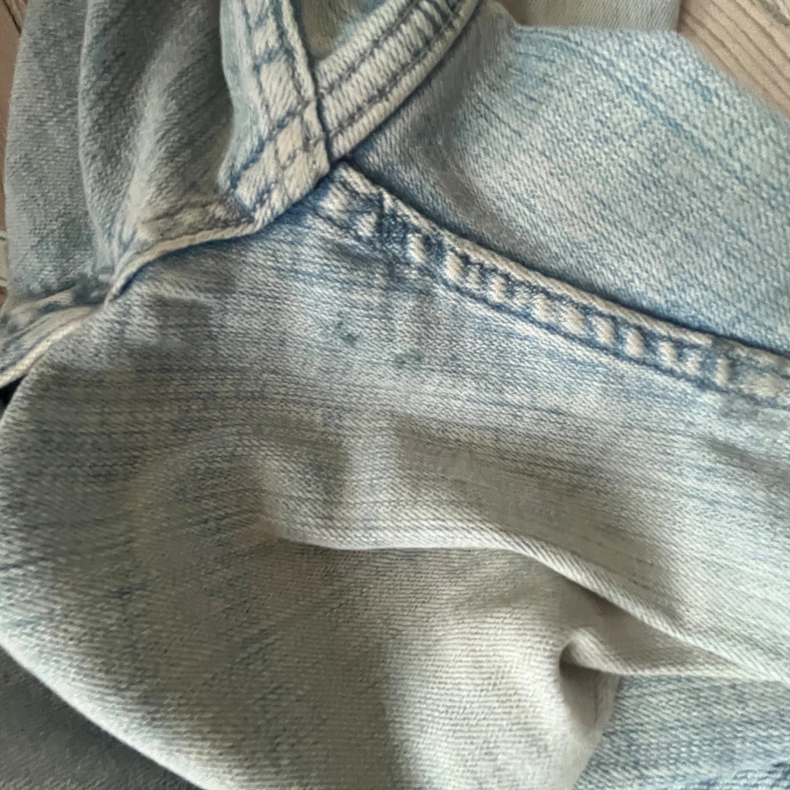 Ljusblå bootcut jeans - 2