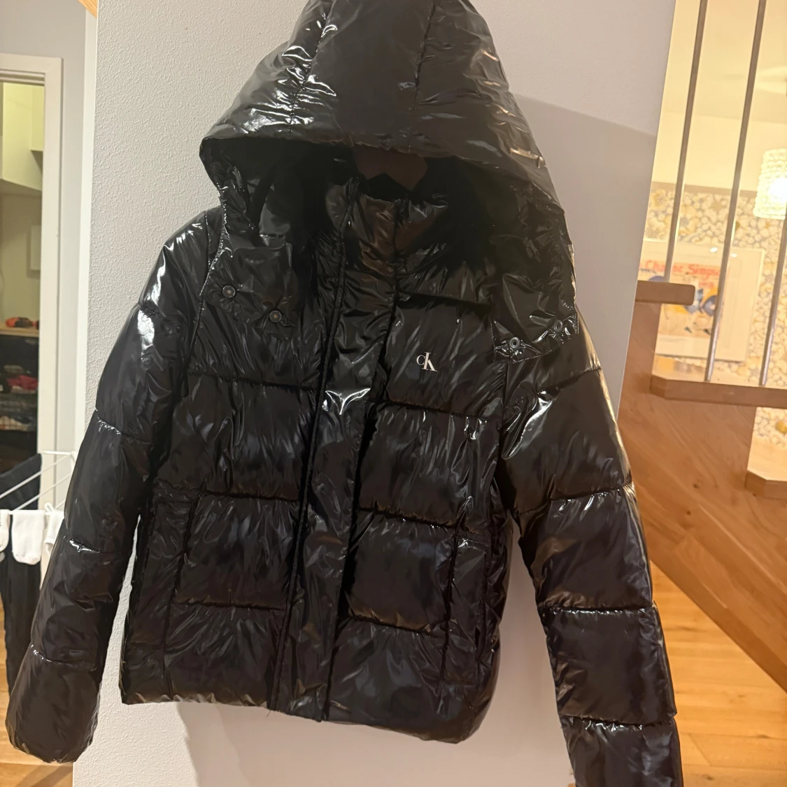 Svart pufferjacka från Calvin Klein