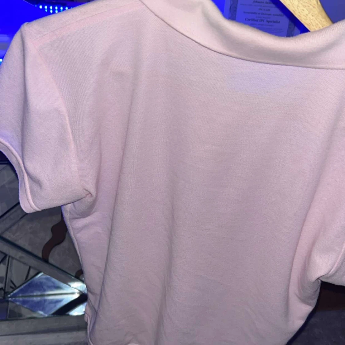 Ljusrosa pikétröja från J.Lindeberg - 1