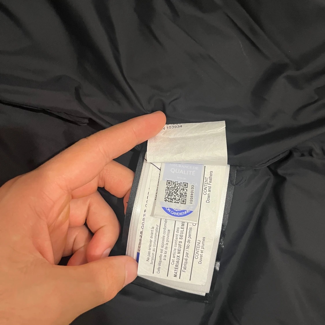 Svart dunjacka från Canada Goose - 2