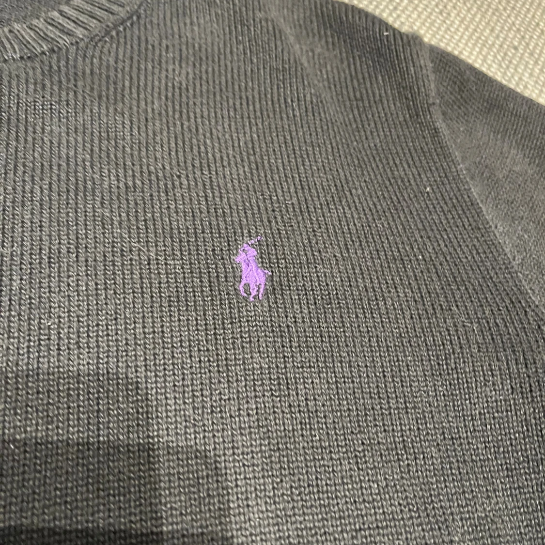 Svart stickad tröja Polo Ralph Lauren - 3