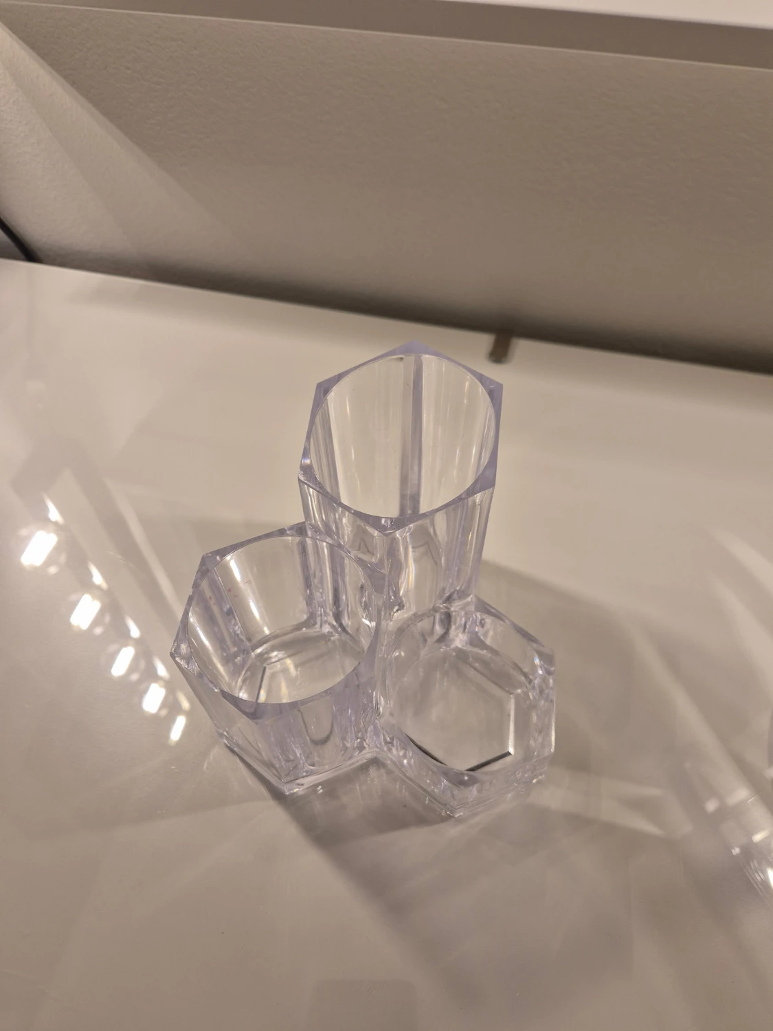 Transparent sminkförvaring - 1