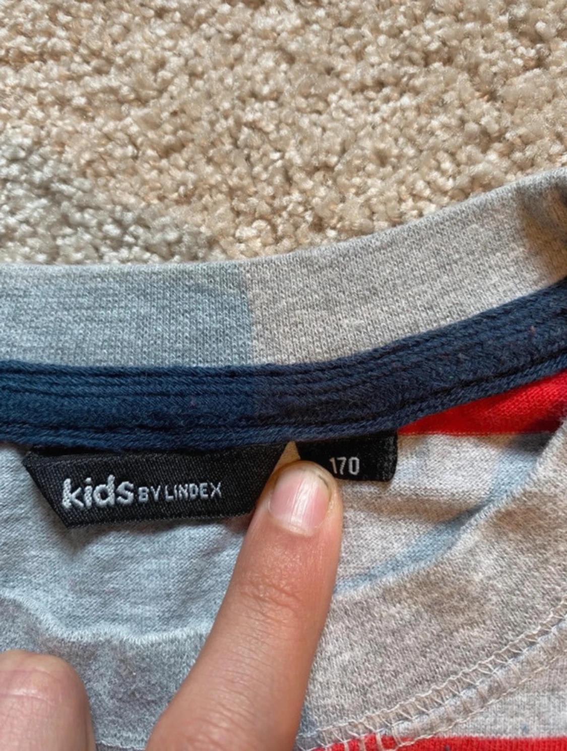 Randig långärmad tröja från Lindex - 3