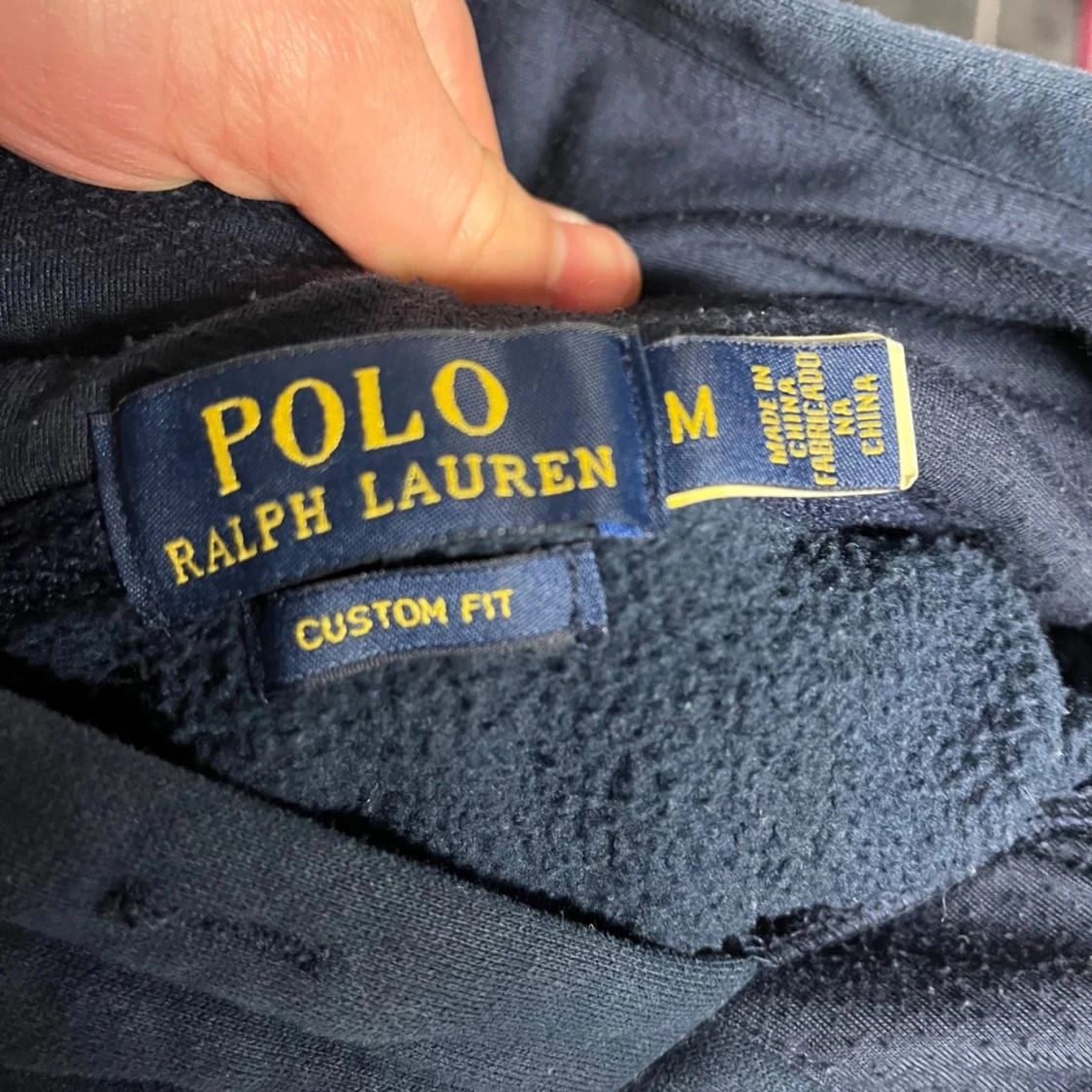 Mörkblå hoodie från Ralph Lauren - 2