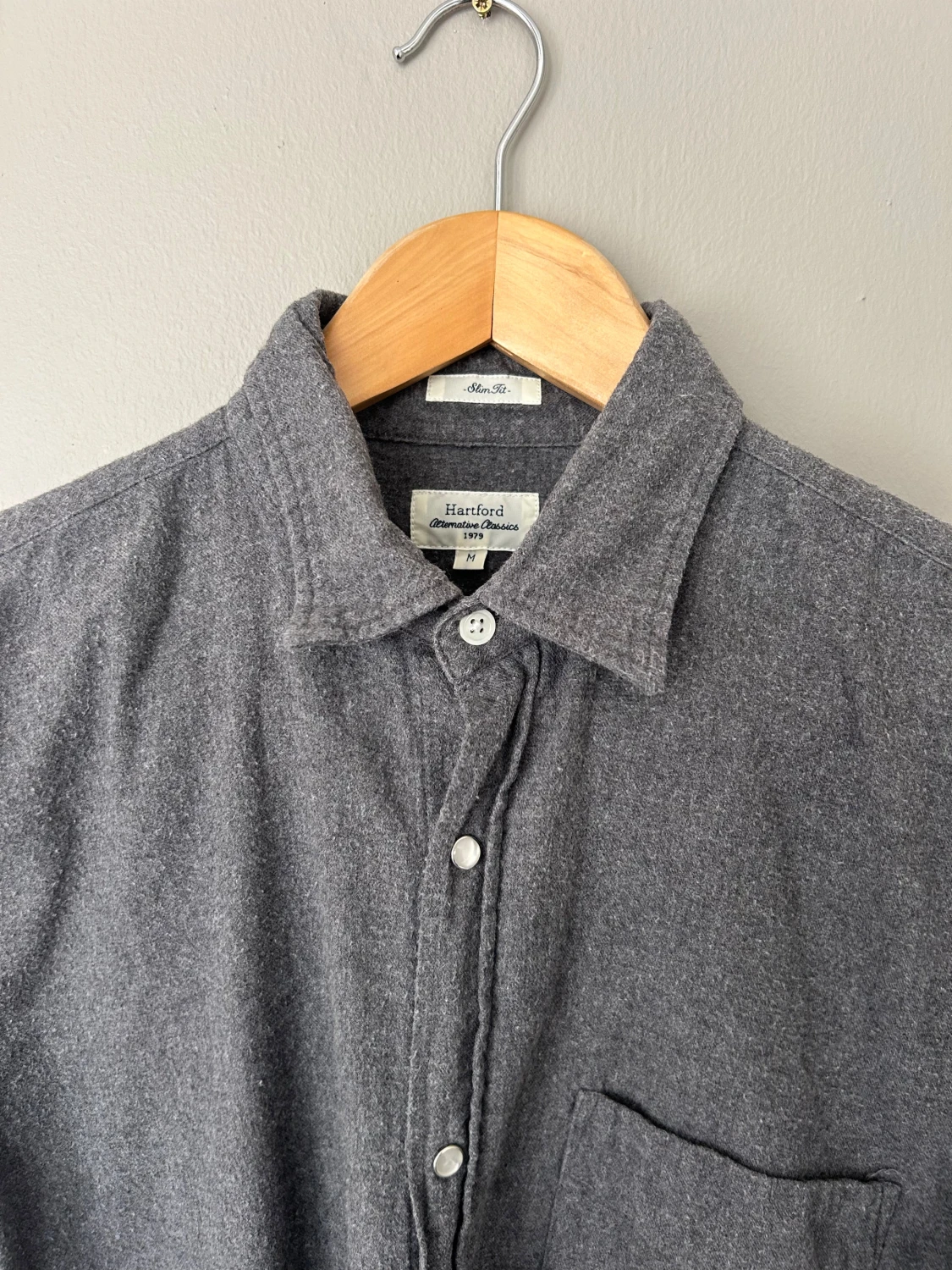 Grå skjorta från Hartford, storlek M - 2