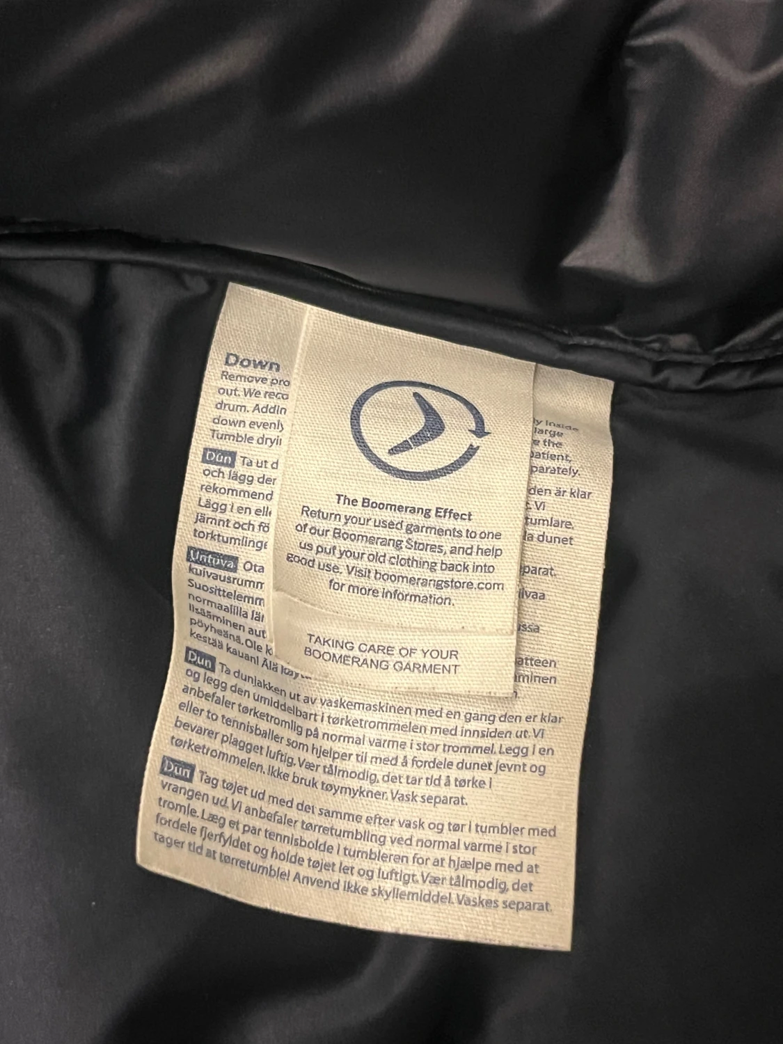 Svart pufferjacka från Boomerang - 6