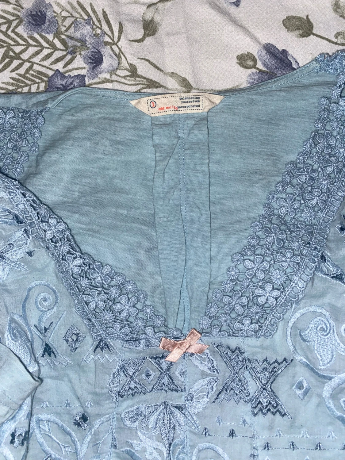 Ljusblå blus från Odd Molly - 4