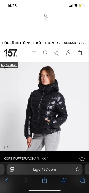 Svart kort pufferjacka Lager 157 - Är de nån som vill byta denna jacka i storlek S till samma fast i storlek M? Köpte i M för S var slutsåld men vill hellre ha S, helst mötas upp vid direkt byte liksom i Jönköping/ runt omkring jkpg 0kr jättefint skick inga defekter! Skriv via intresse!