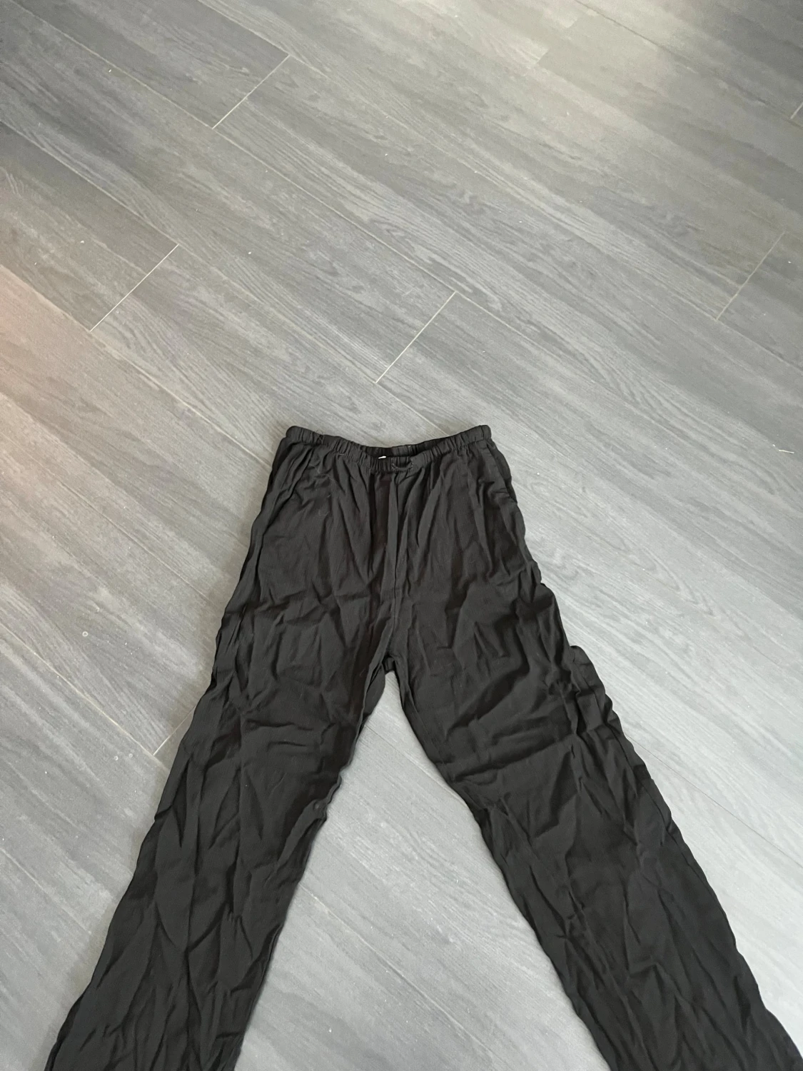 Svarta mjukisbyxor från H&M