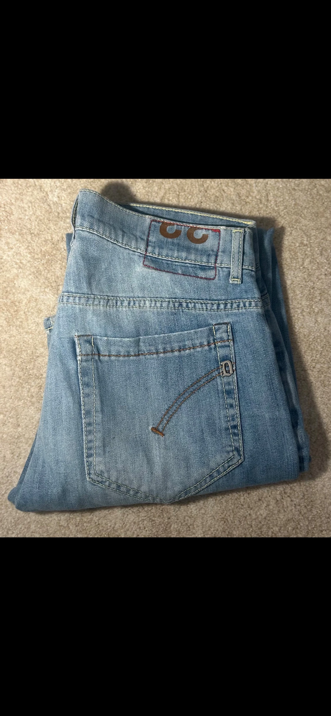 Dondup jeans ljusblå