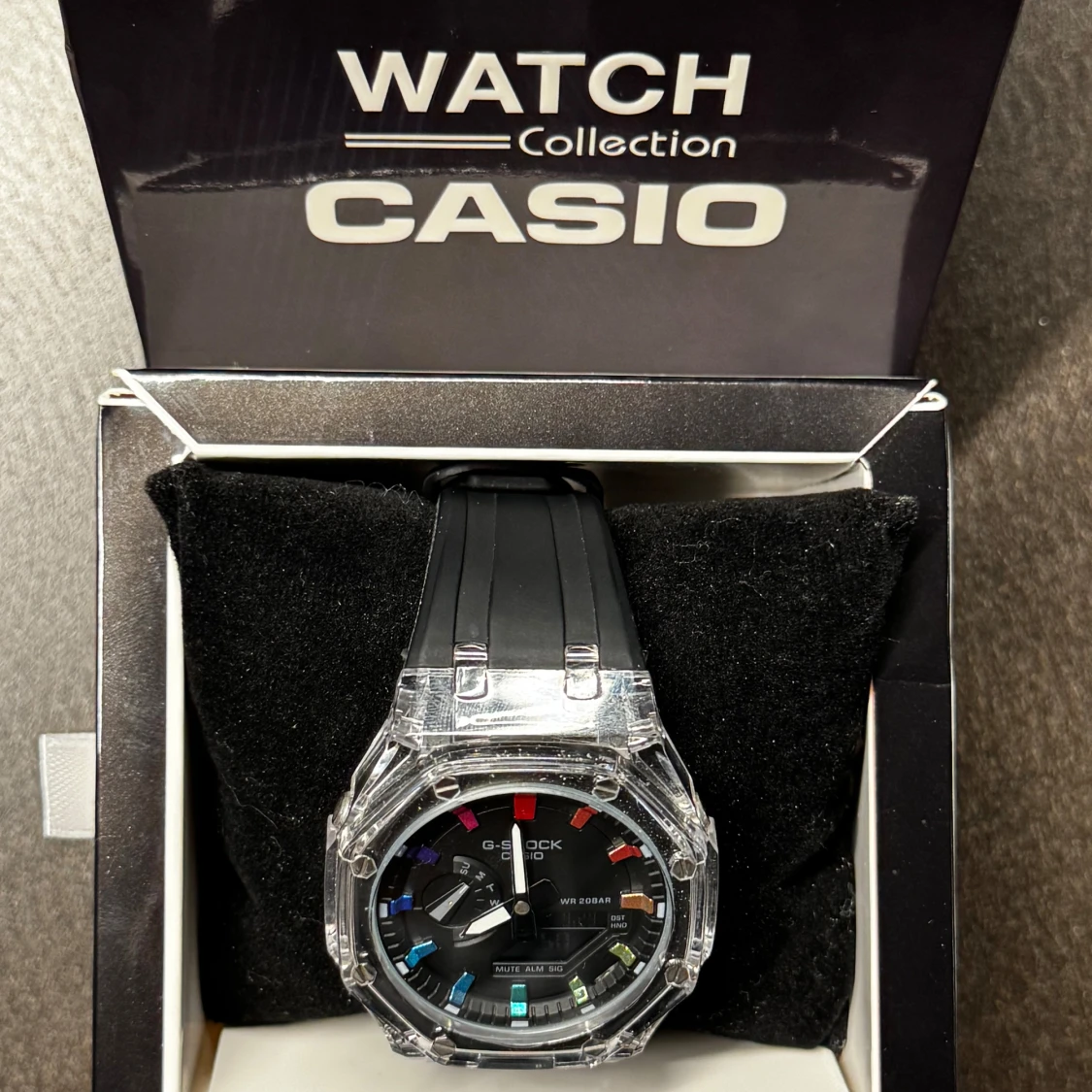 Casio G-Shock svart klocka - Rainbow - 2