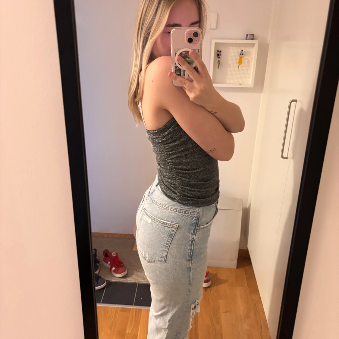 Glittrig tubtopp - 1