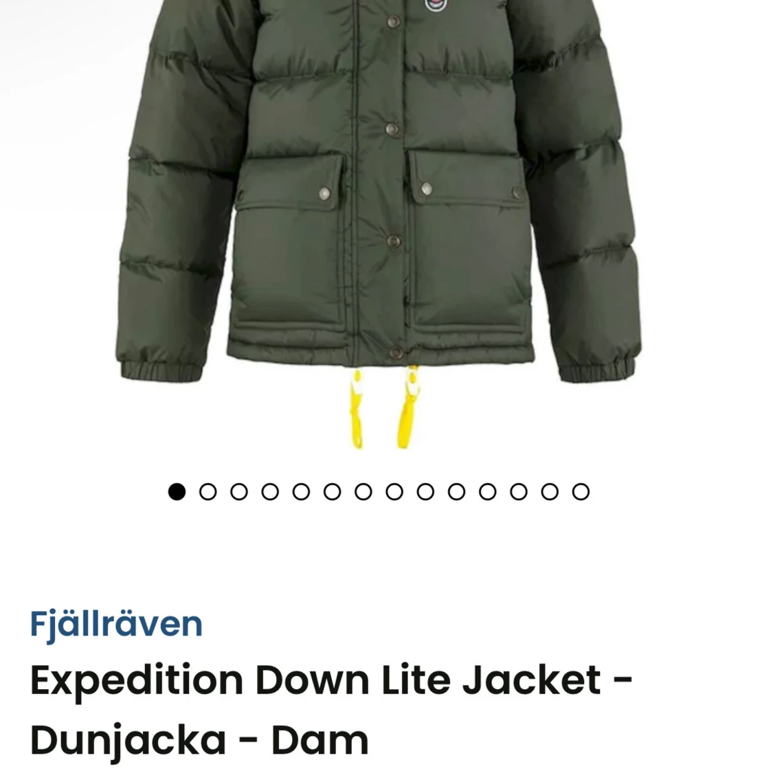 Grön Fjällräven Expedition dunjacka - 2