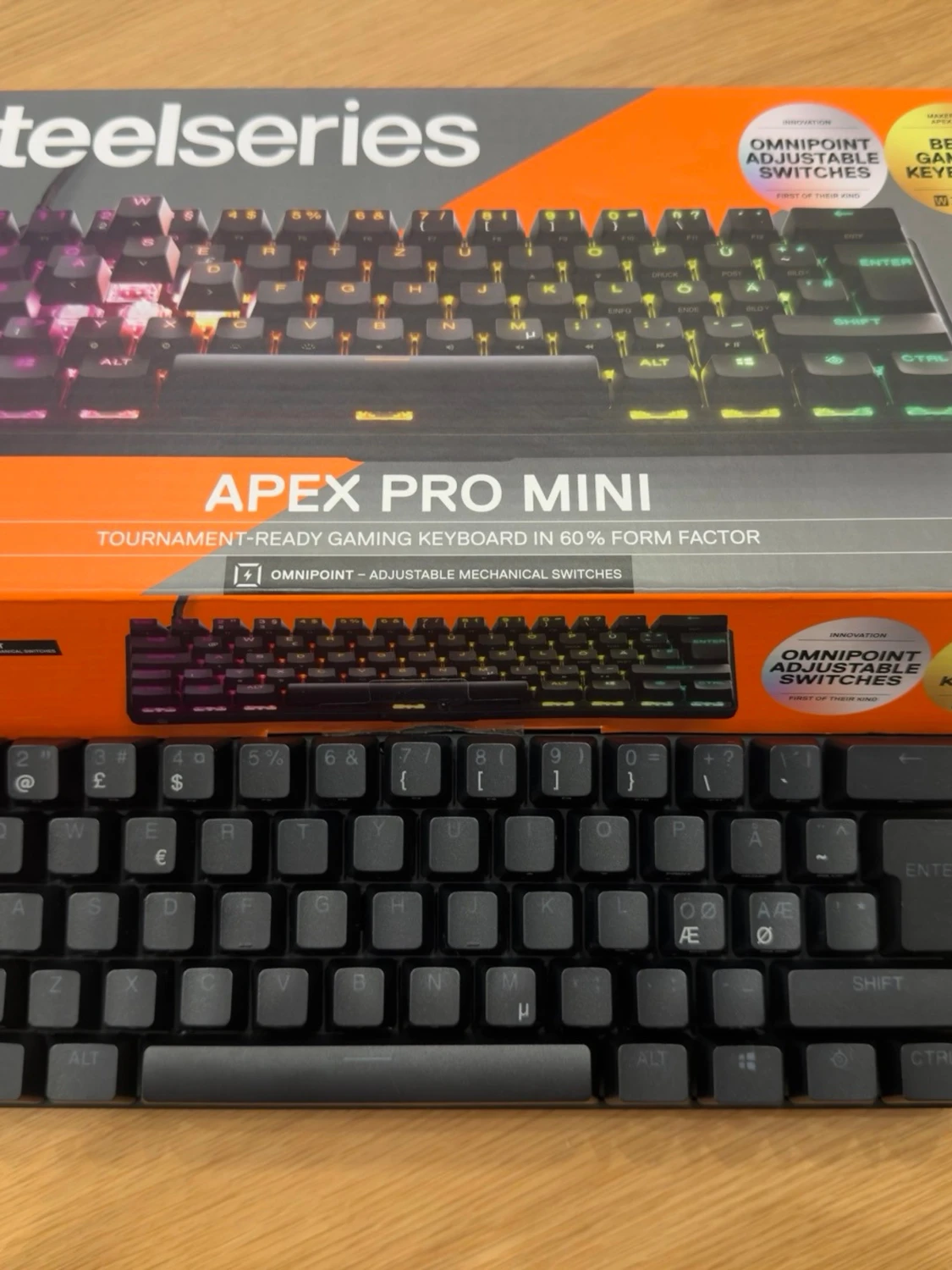 Steelseries Apex Pro Mini - Topp Skick!