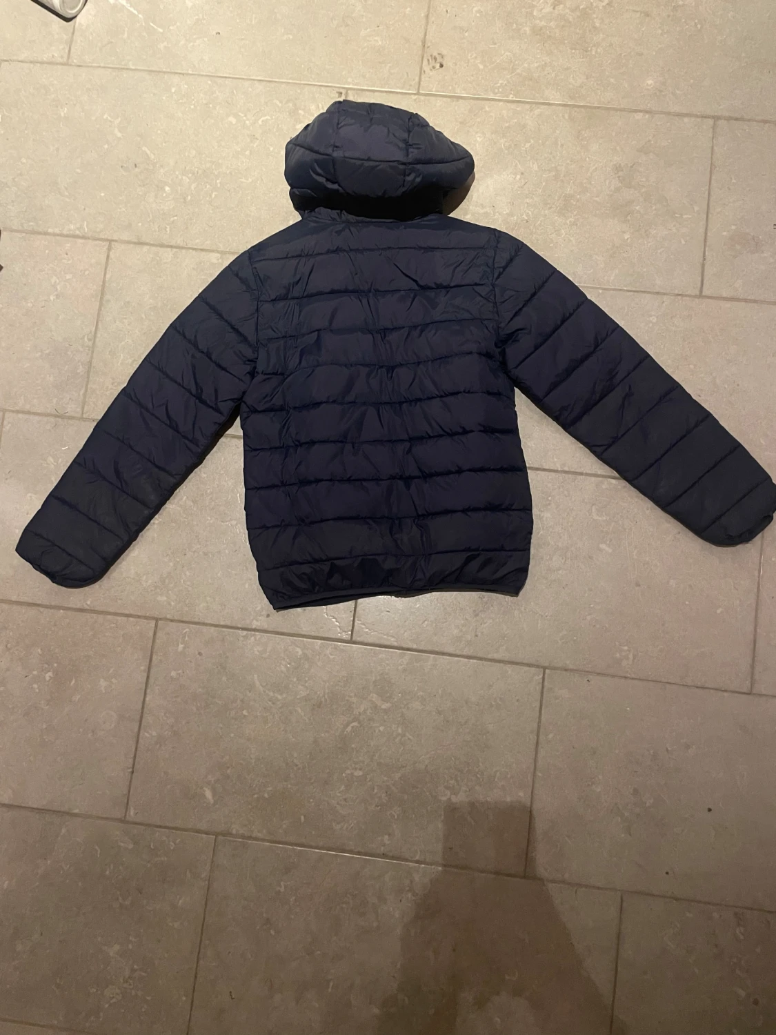 Mörkblå pufferjacka Lyle & Scott Junior - 1