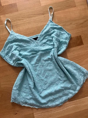 Glitter topp - Vintage topp🩵