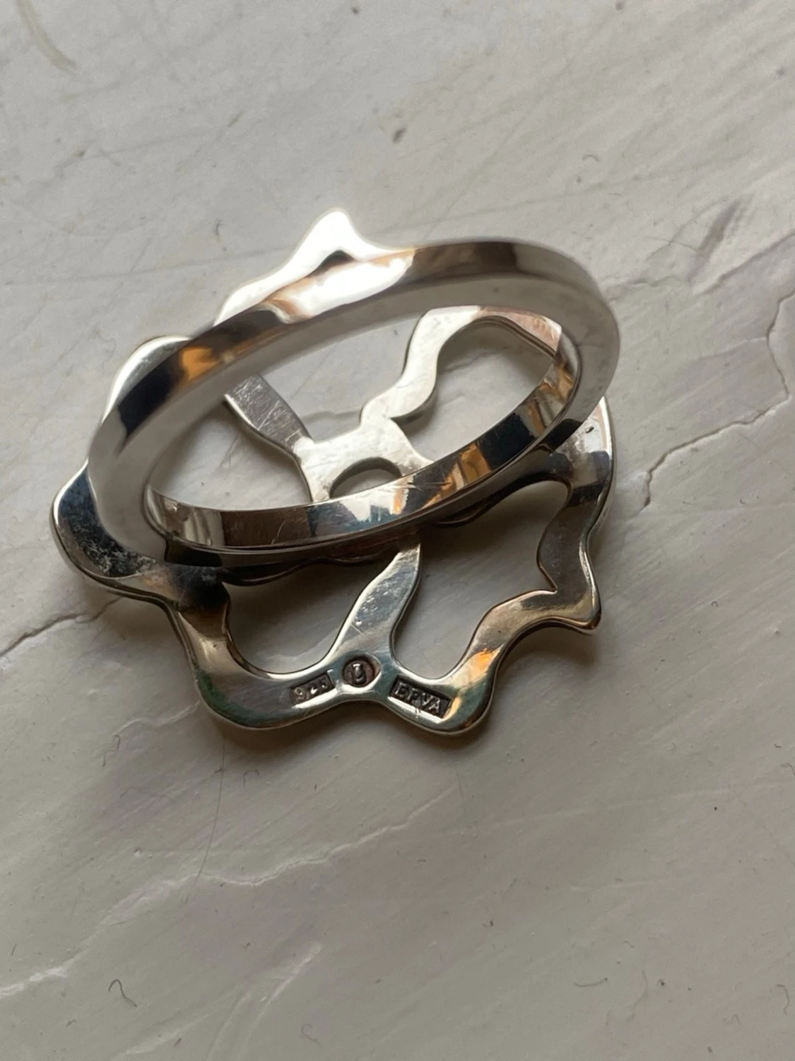 Superfin ring i äkta silver 💕 - 1