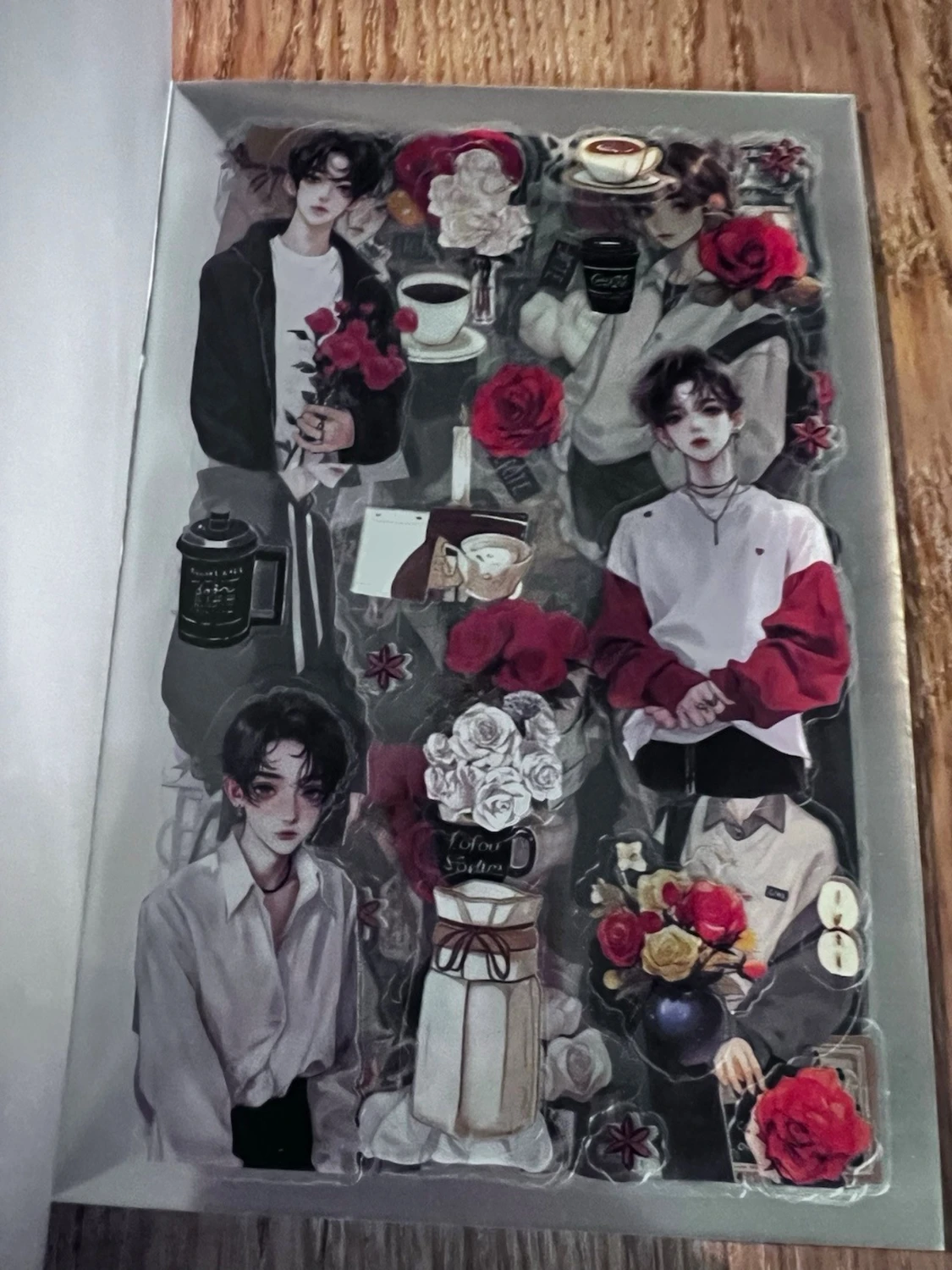 Klistermärken- Rose Boy Sticker Book - 2