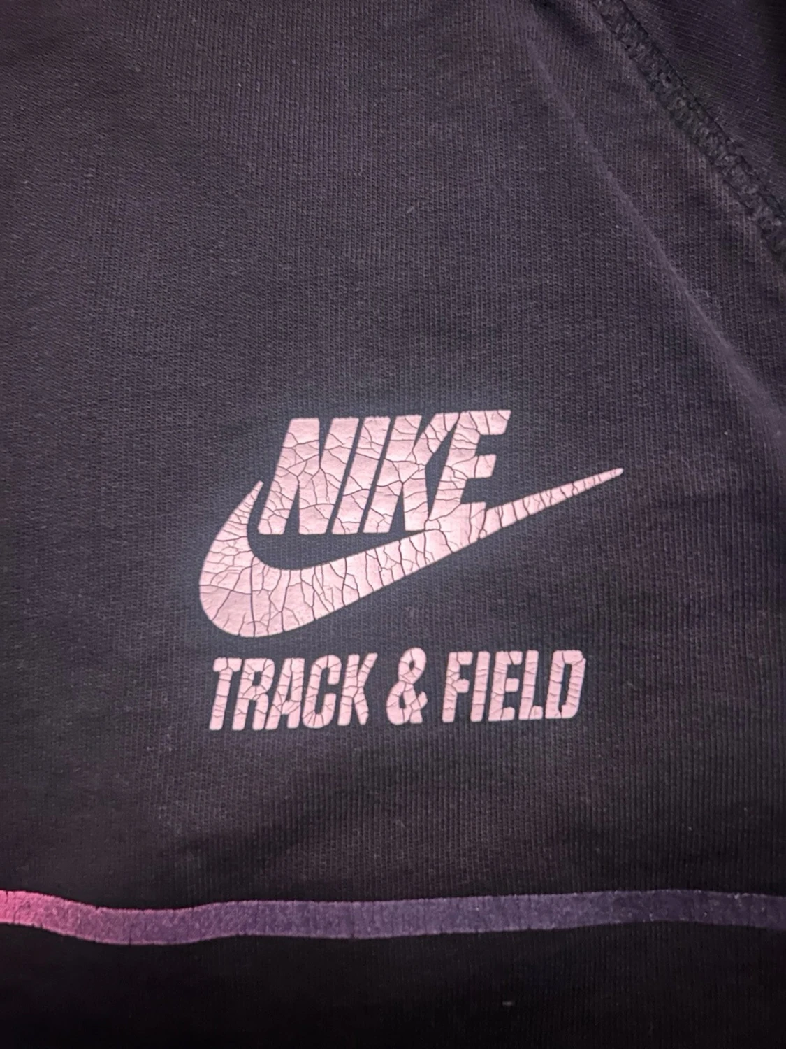Svart Nike Track & Field tröja S - 2