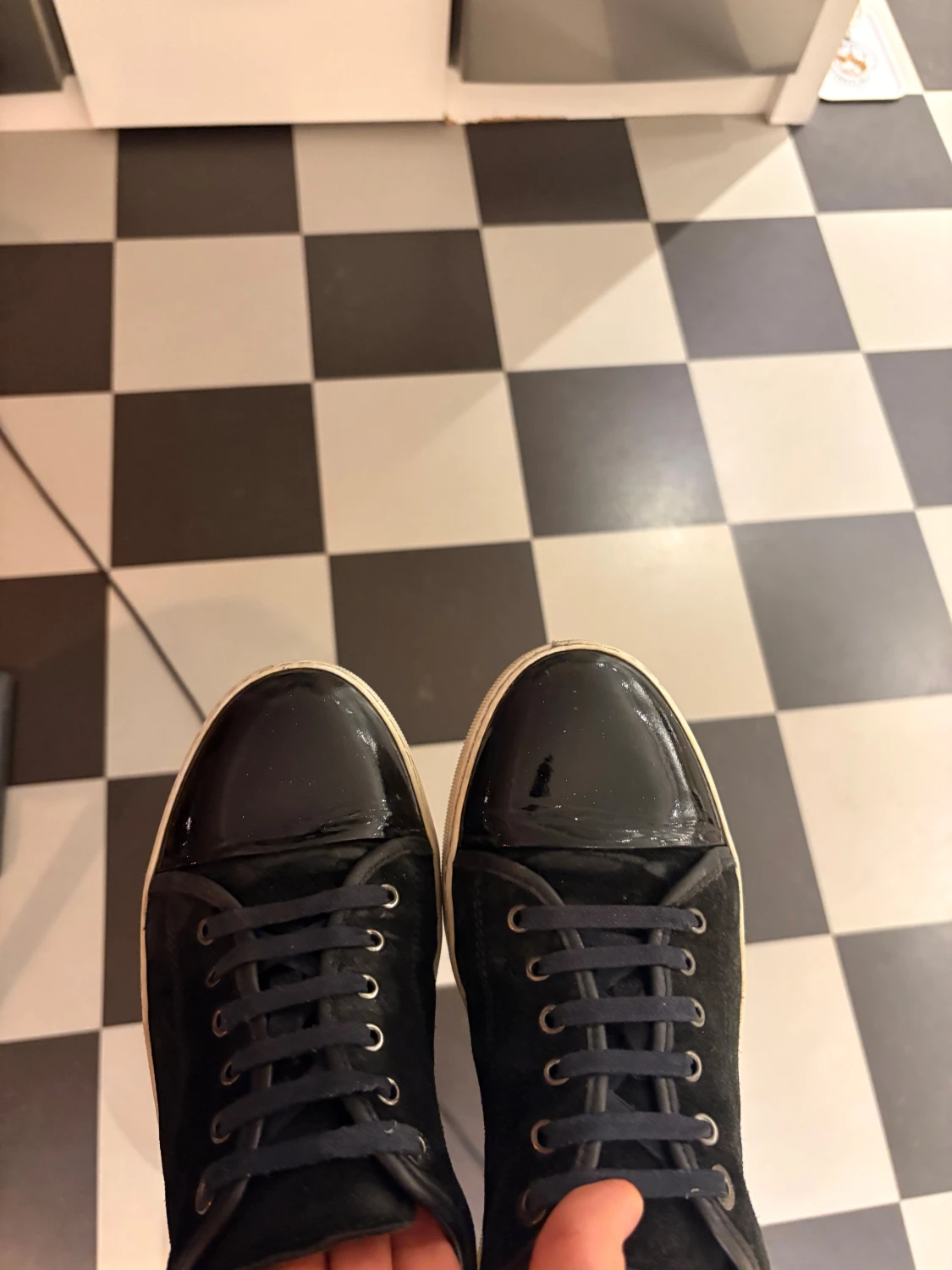 Svarta sneakers från Lanvin - 3