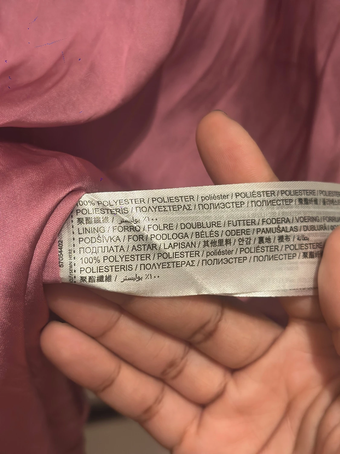 Lila omlottklänning från MNG - 3