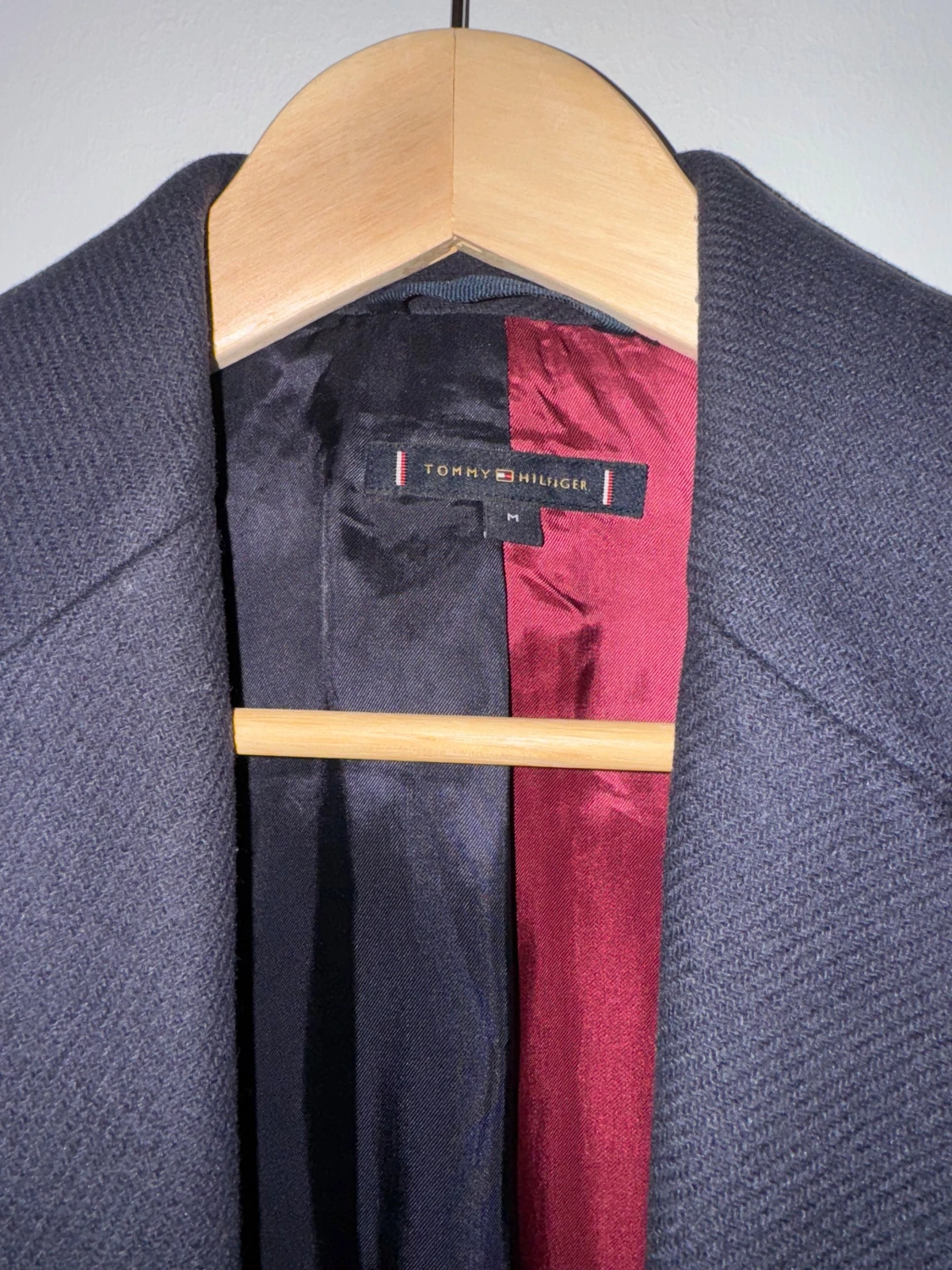 Marinblå kappa från Tommy Hilfiger - 3