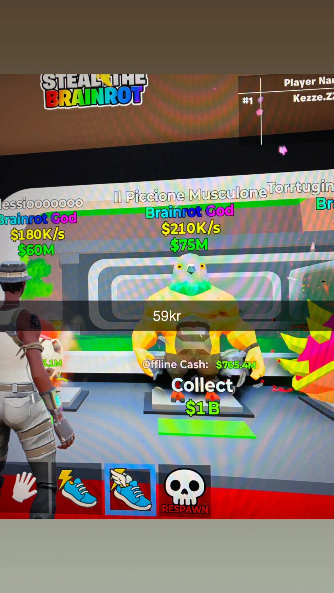 Steal the brainrots - 1