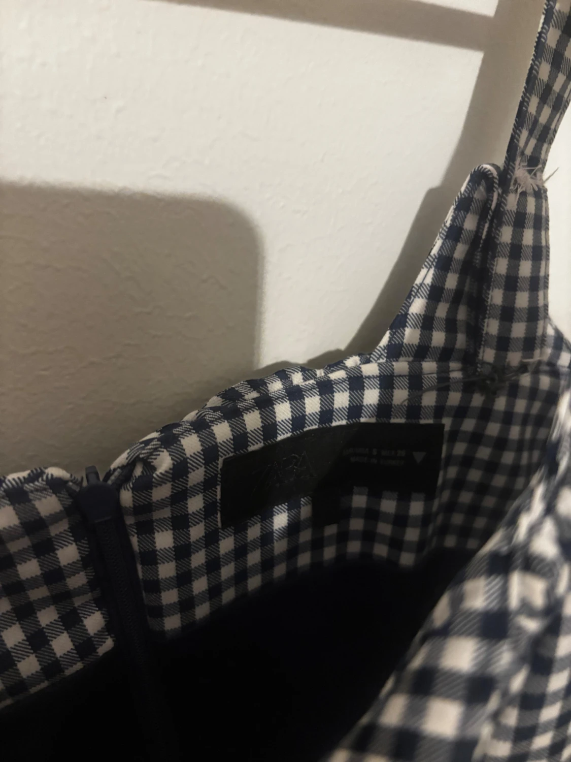 Blå & Vit topp Zara  - 3