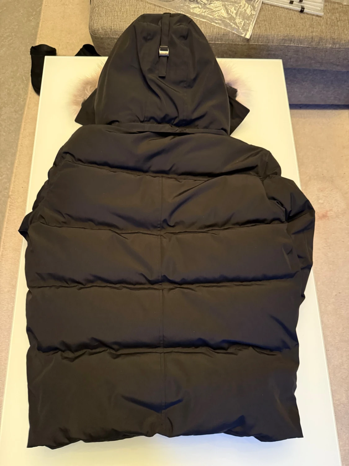 Svart Canada Goose Wyndham Parka - 5