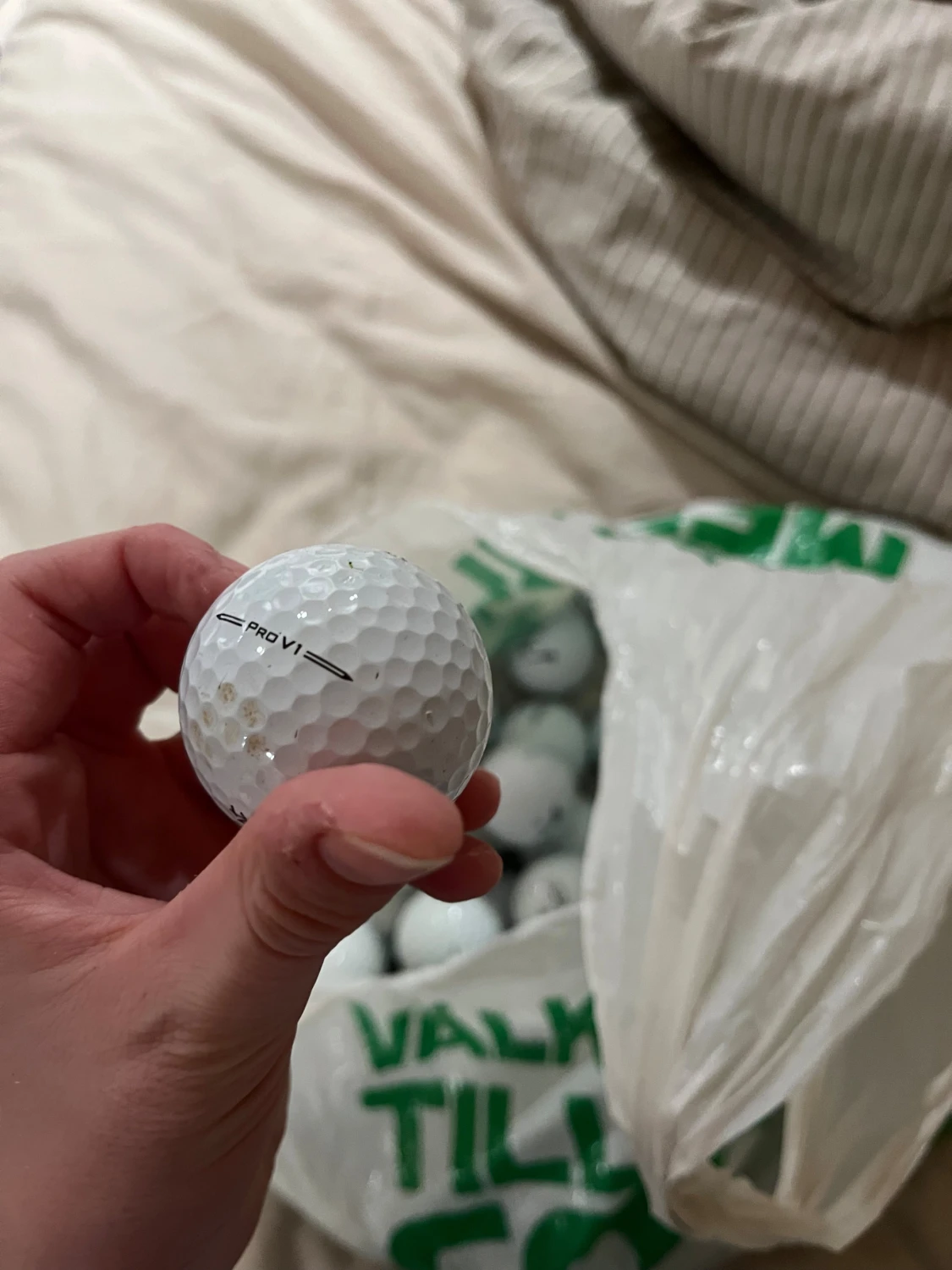 Golfbollar blandat - 5