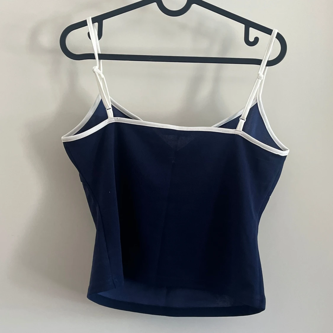 Marinblå linnetopp från SHEIN - 1